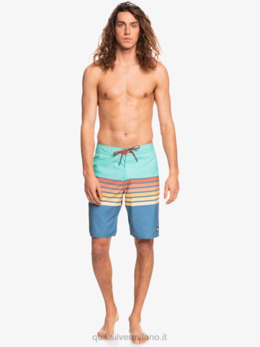 esso Quiksilver uomini tutti i giorni swell visione 20 pantaloncini da spiaggia piscina blu HTZR1619