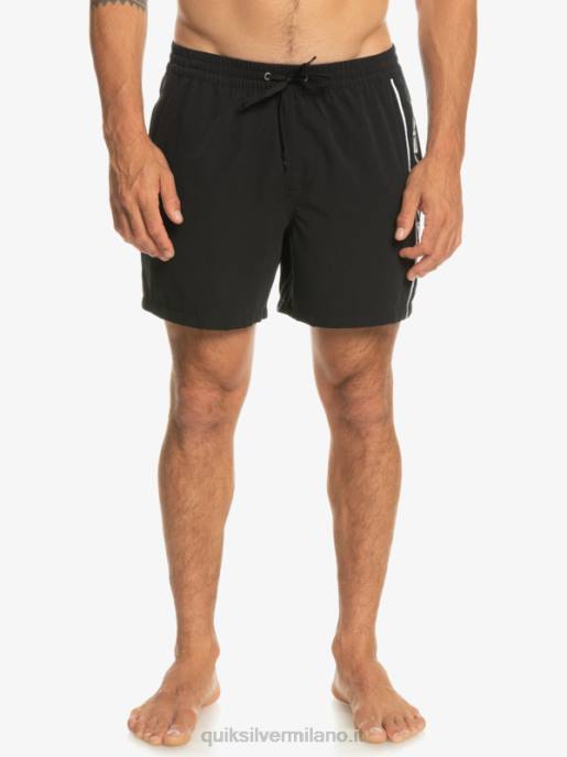 esso Quiksilver uomini tutti i giorni vert 16 raffiche nero HTZR698