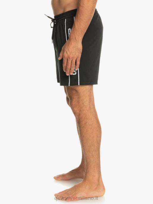 esso Quiksilver uomini tutti i giorni vert 16 raffiche nero HTZR698