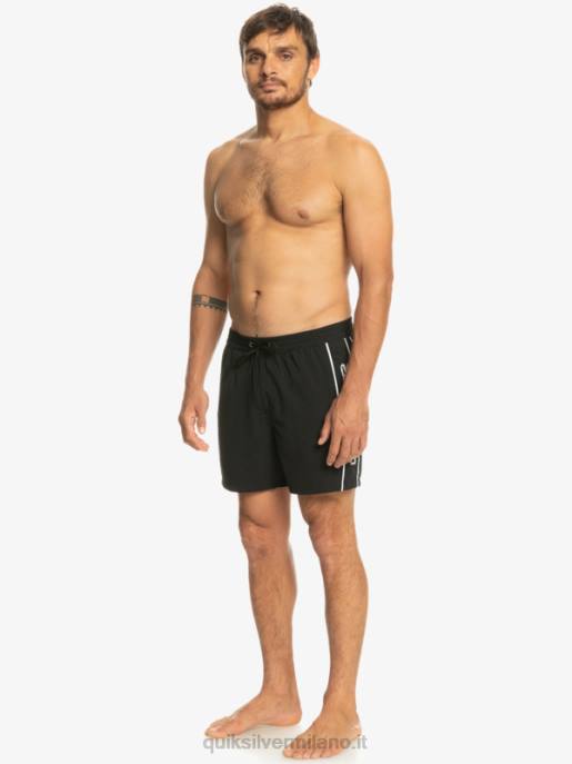 esso Quiksilver uomini tutti i giorni vert 16 raffiche nero HTZR698