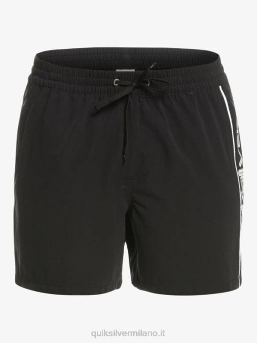 esso Quiksilver uomini tutti i giorni vert 16 raffiche nero HTZR698