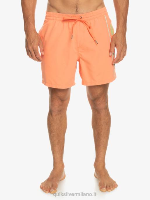 esso Quiksilver uomini tutti i giorni vert 16 raffiche salmone fresco HTZR703
