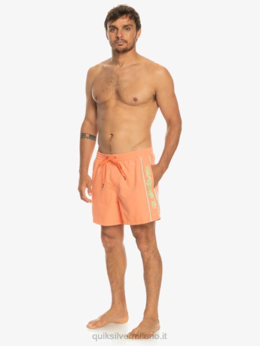 esso Quiksilver uomini tutti i giorni vert 16 raffiche salmone fresco HTZR703