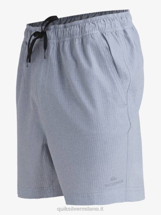 esso Quiksilver uomini waterman after surf stretch 20 pantaloncini anfibi erica grigio chiaro HTZR955