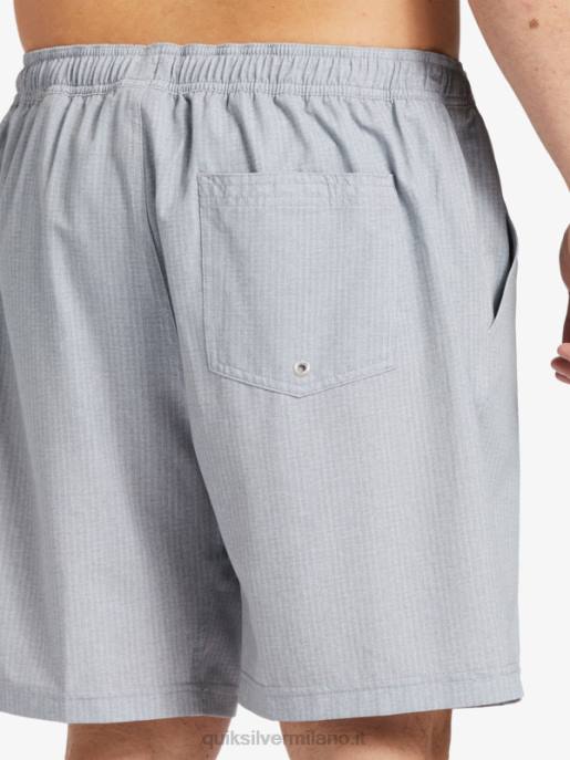 esso Quiksilver uomini waterman after surf stretch 20 pantaloncini anfibi erica grigio chiaro HTZR955