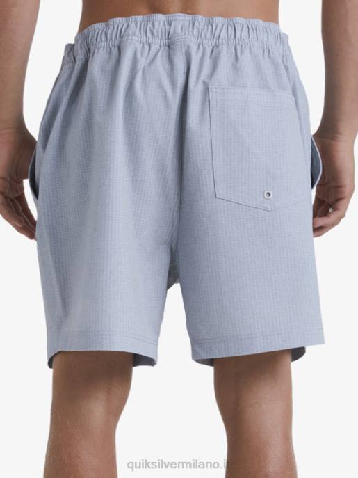 esso Quiksilver uomini waterman after surf stretch 20 pantaloncini anfibi erica grigio chiaro HTZR955