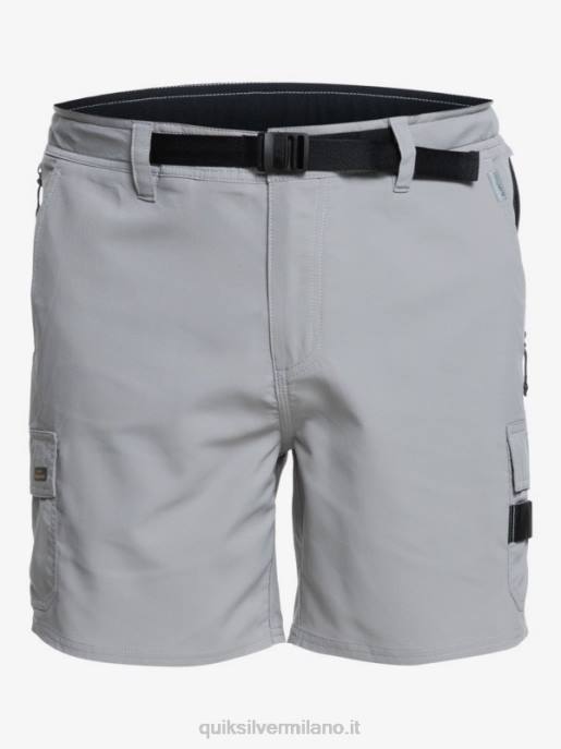 esso Quiksilver uomini waterman azimut anfibio 18 pantaloncini campanile grigio HTZR789
