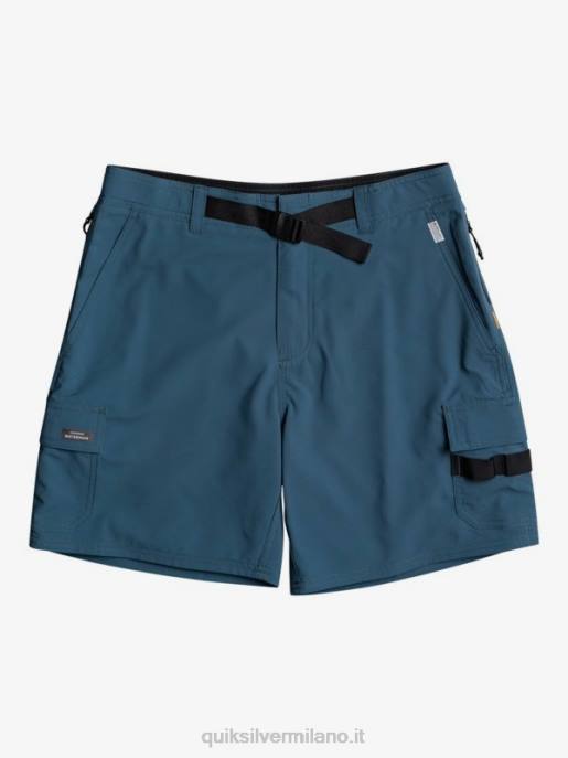 esso Quiksilver uomini waterman azimut anfibio 18 pantaloncini marina di mezzanotte HTZR790