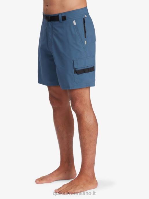 esso Quiksilver uomini waterman azimut anfibio 18 pantaloncini marina di mezzanotte HTZR790
