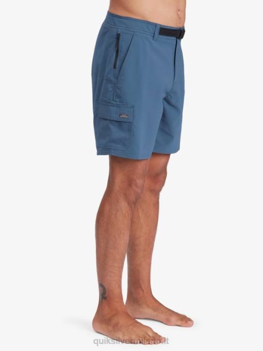 esso Quiksilver uomini waterman azimut anfibio 18 pantaloncini marina di mezzanotte HTZR790
