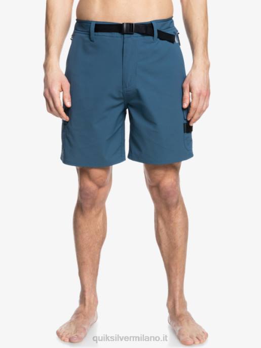 esso Quiksilver uomini waterman azimut anfibio 18 pantaloncini marina di mezzanotte HTZR790