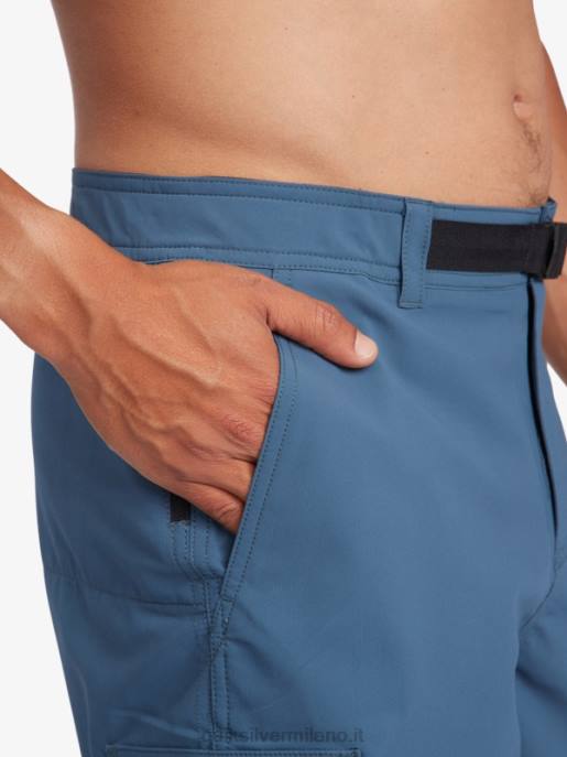 esso Quiksilver uomini waterman azimut anfibio 18 pantaloncini marina di mezzanotte HTZR790