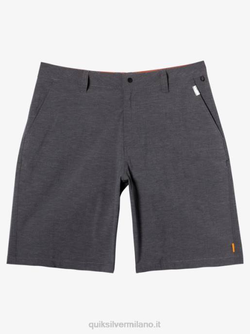 esso Quiksilver uomini waterman backwater 20 pantaloncini anfibi nero HTZR774