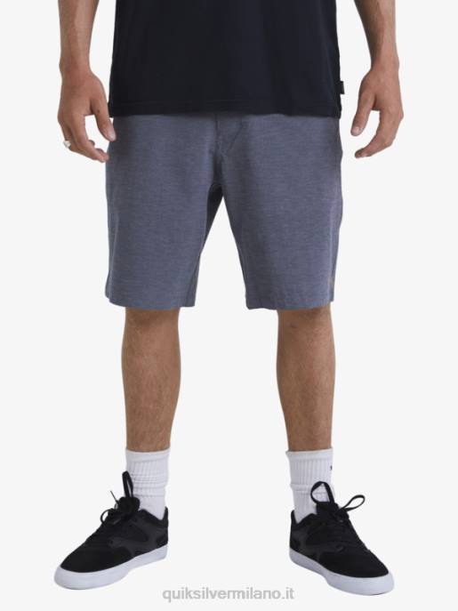 esso Quiksilver uomini waterman backwater 20 pantaloncini anfibi nero HTZR774