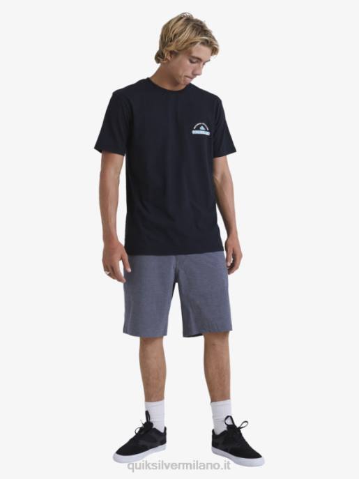 esso Quiksilver uomini waterman backwater 20 pantaloncini anfibi nero HTZR774