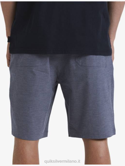 esso Quiksilver uomini waterman backwater 20 pantaloncini anfibi nero HTZR774