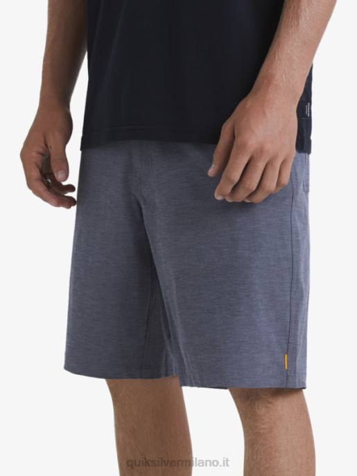 esso Quiksilver uomini waterman backwater 20 pantaloncini anfibi nero HTZR774
