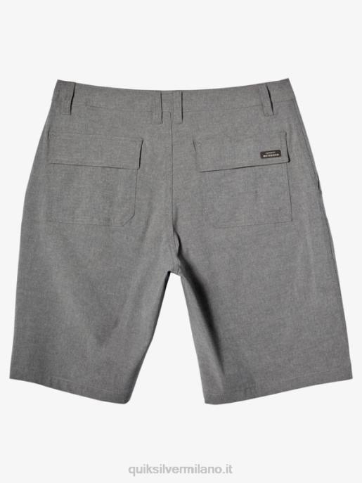 esso Quiksilver uomini waterman backwater 20 pantaloncini anfibi pelle di squalo HTZR776