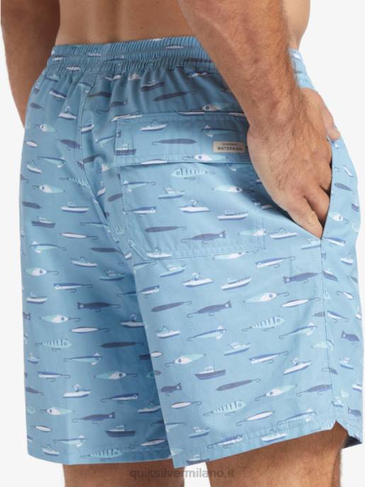 esso Quiksilver uomini waterman drag settimana 17 raffiche settimana di trascinamento blu del crepuscolo HTZR544