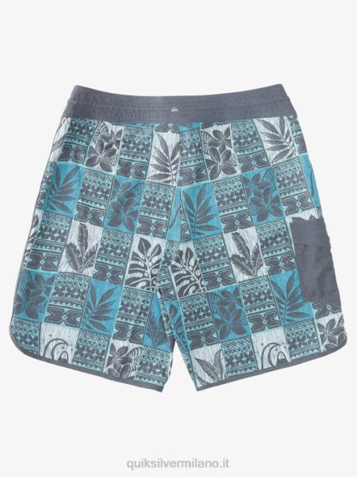 esso Quiksilver uomini waterman leaf box capesante 20 boardshorts capri breeze foglia bs HTZR1299