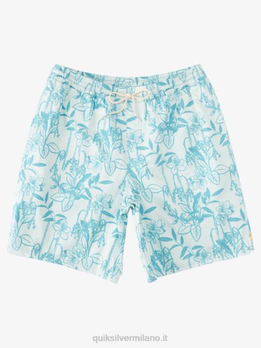esso Quiksilver uomini waterman modi sciolti 17 raffiche sottile looseways verde vy HTZR939
