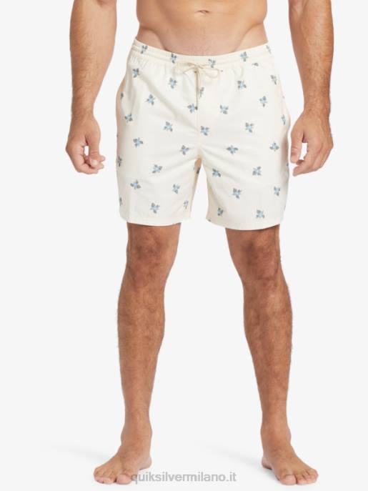 esso Quiksilver uomini waterman piccoli pedali 17 raffiche pedali piccoli bianco antico v HTZR397