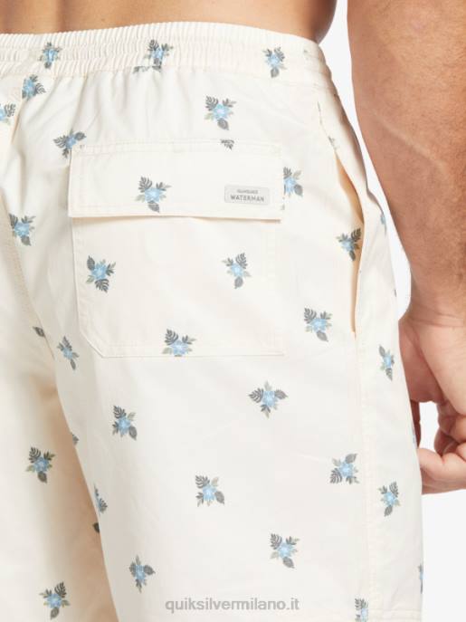 esso Quiksilver uomini waterman piccoli pedali 17 raffiche pedali piccoli bianco antico v HTZR397
