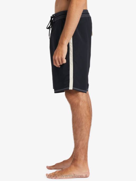 esso Quiksilver uomini waterman ritorno al passato 19 boardshorts nero HTZR1855