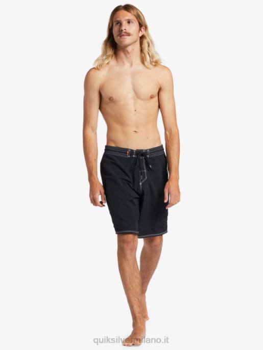 esso Quiksilver uomini waterman ritorno al passato 19 boardshorts nero HTZR1855