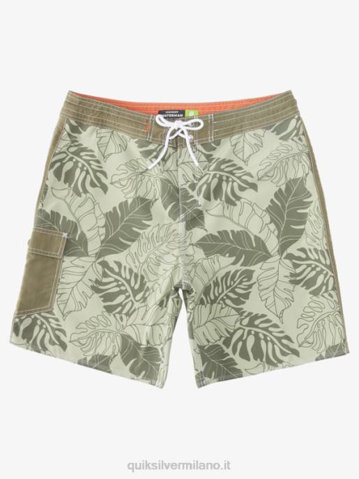 esso Quiksilver uomini waterman ritorno al passato stampa 2 19 boardshorts ritorno al tè HTZR850
