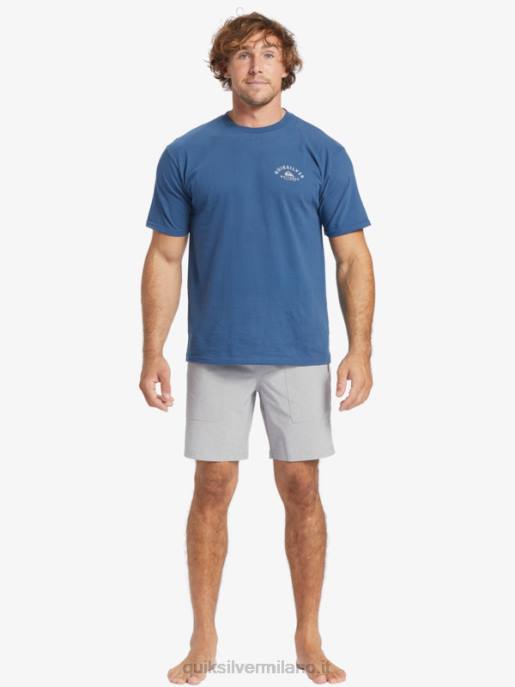 esso Quiksilver uomini waterman scout zip anfibio 20 boardshorts pelle di squalo HTZR1326