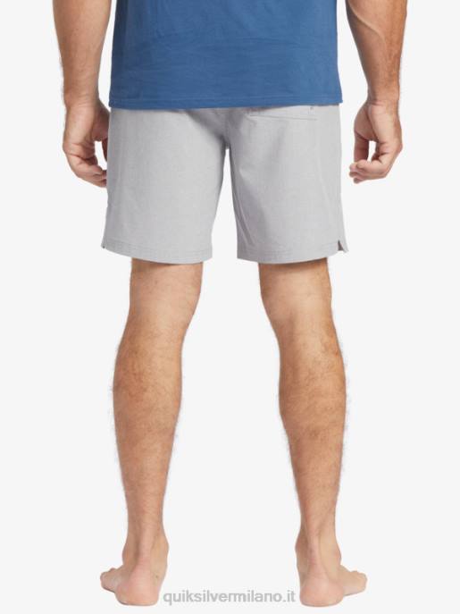 esso Quiksilver uomini waterman scout zip anfibio 20 boardshorts pelle di squalo HTZR1326