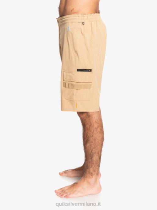 esso Quiksilver uomini waterman seafaring anfibio 20 pantaloncini ibridi incenso HTZR1852