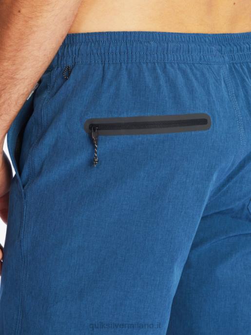 esso Quiksilver uomini waterman suva 20 pantaloncini anfibi alfiere blu HTZR779