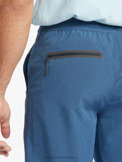 esso Quiksilver uomini waterman suva 20 pantaloncini anfibi alfiere blu HTZR779