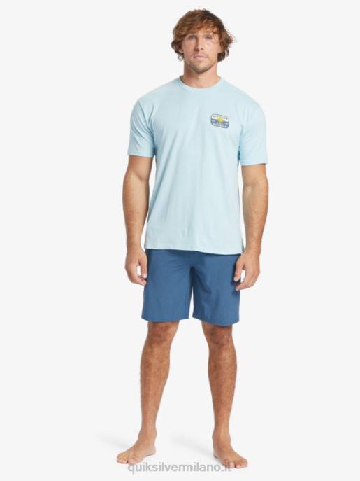 esso Quiksilver uomini waterman suva 20 pantaloncini anfibi alfiere blu HTZR779