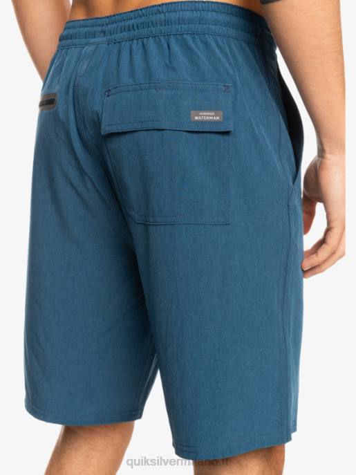 esso Quiksilver uomini waterman suva 20 pantaloncini anfibi alfiere blu HTZR779