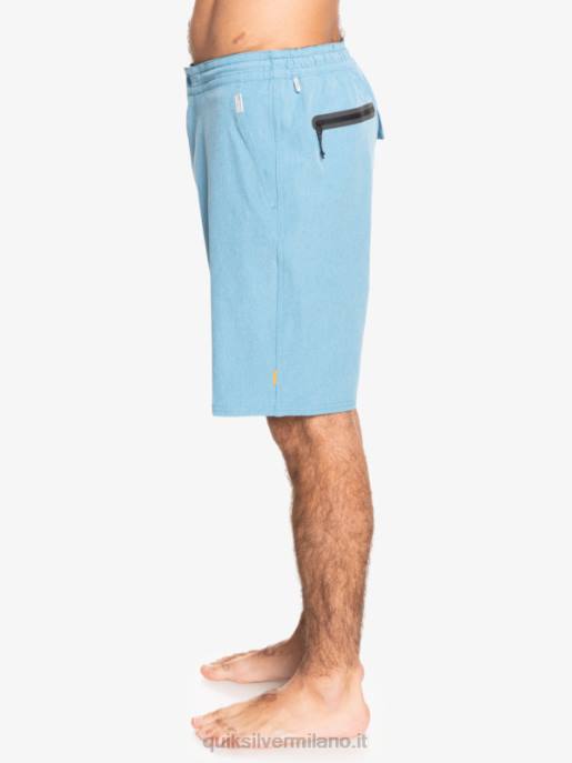 esso Quiksilver uomini waterman suva 20 pantaloncini anfibi blu crepuscolo HTZR784