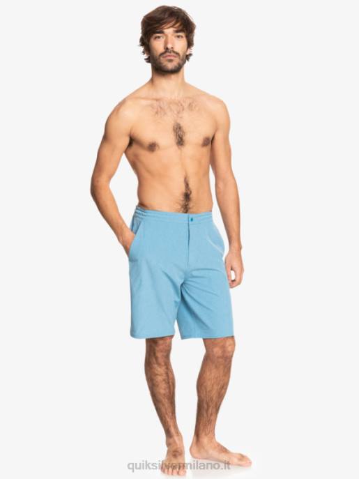 esso Quiksilver uomini waterman suva 20 pantaloncini anfibi blu crepuscolo HTZR784