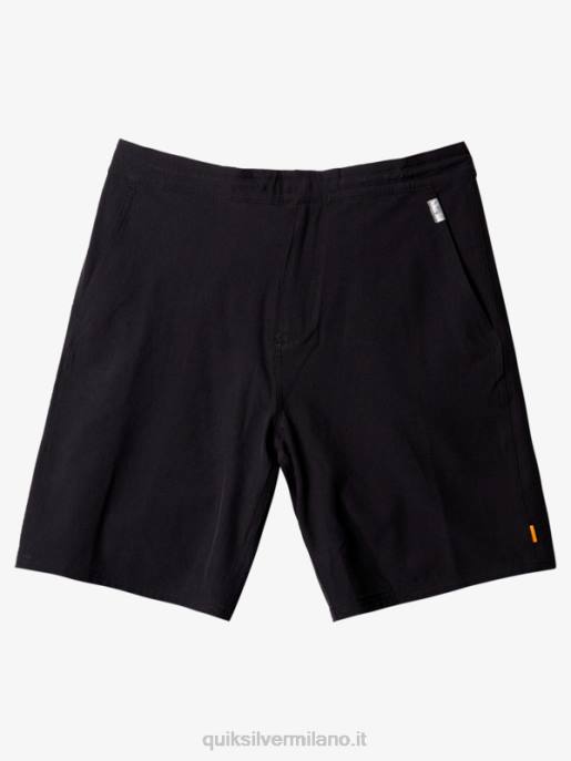 esso Quiksilver uomini waterman suva 20 pantaloncini anfibi nero HTZR780