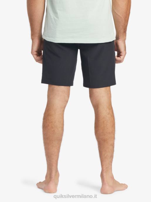 esso Quiksilver uomini waterman suva 20 pantaloncini anfibi nero HTZR780