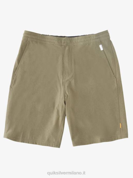 esso Quiksilver uomini waterman suva 20 pantaloncini anfibi oliva polverosa HTZR782