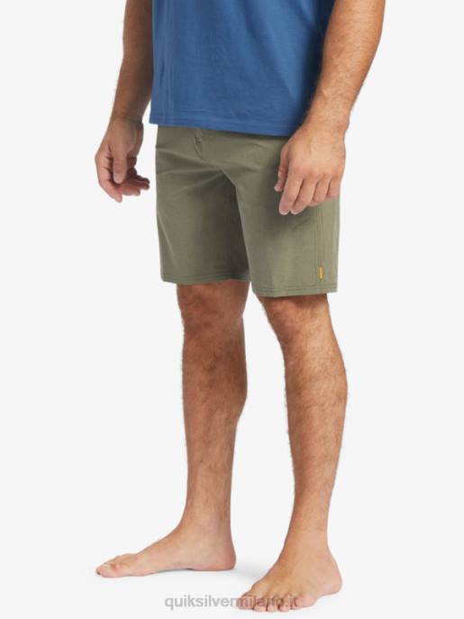 esso Quiksilver uomini waterman suva 20 pantaloncini anfibi oliva polverosa HTZR782