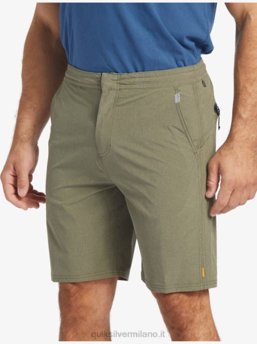 esso Quiksilver uomini waterman suva 20 pantaloncini anfibi oliva polverosa HTZR782