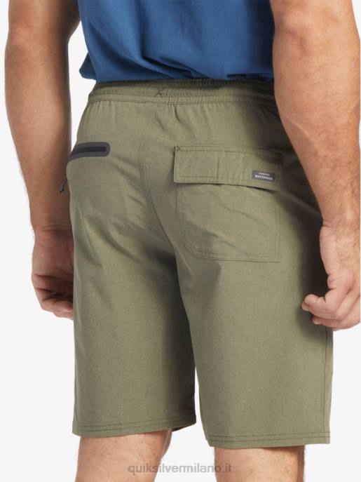 esso Quiksilver uomini waterman suva 20 pantaloncini anfibi oliva polverosa HTZR782
