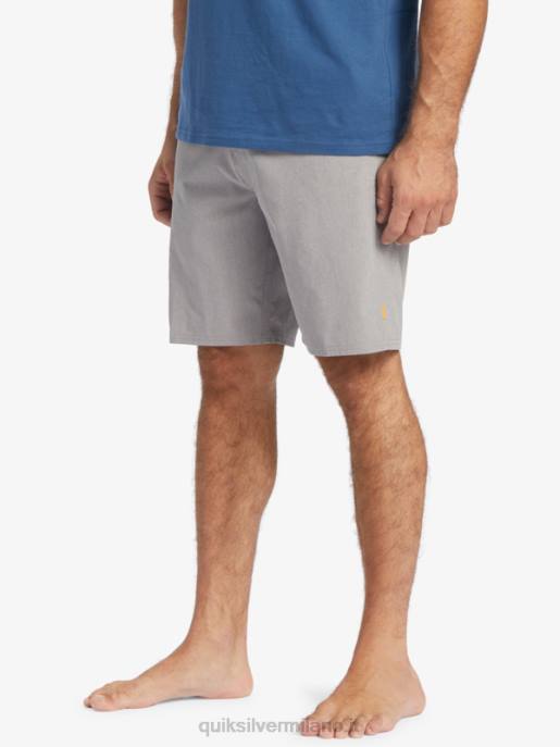 esso Quiksilver uomini waterman suva 20 pantaloncini anfibi pelle di squalo HTZR781