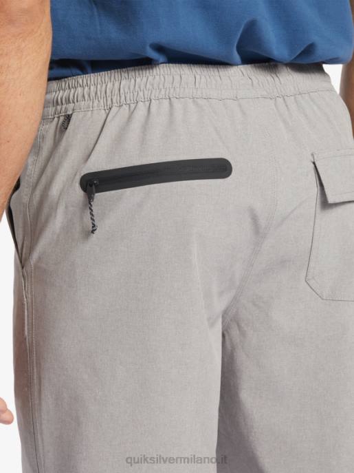 esso Quiksilver uomini waterman suva 20 pantaloncini anfibi pelle di squalo HTZR781