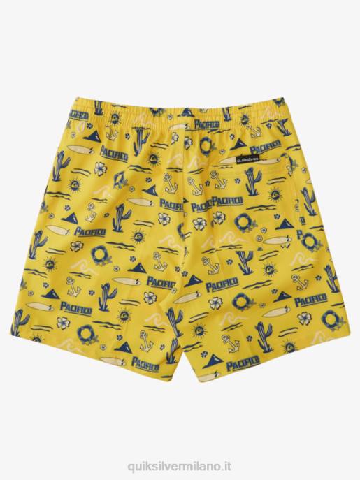 esso Quiksilver x Pacifico uomini 17 raffiche giallo pacifico quik volley HTZR1763