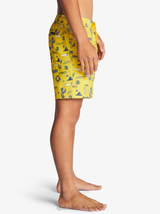 esso Quiksilver x Pacifico uomini 17 raffiche giallo pacifico quik volley HTZR1763