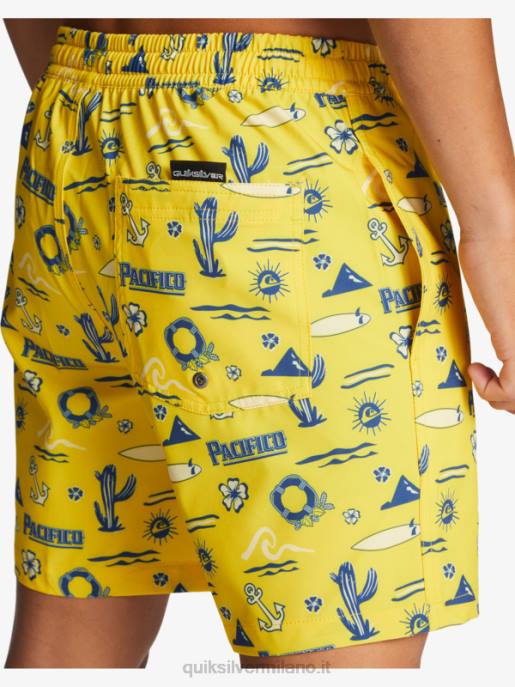 esso Quiksilver x Pacifico uomini 17 raffiche giallo pacifico quik volley HTZR1763
